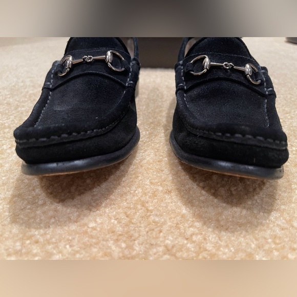 Authentic Gucci Suede Loafers Sz 6.5 - Picture 4 of 9